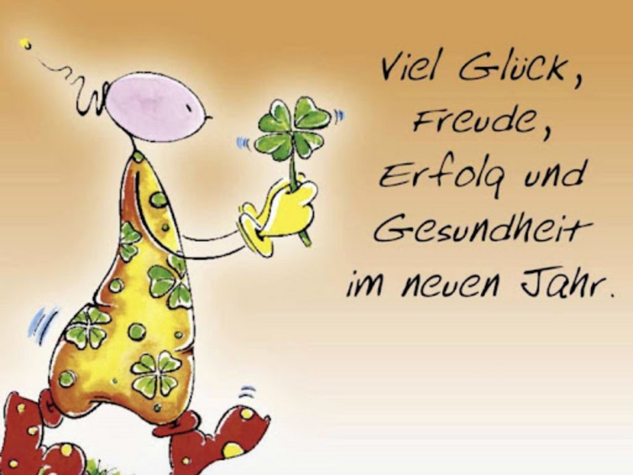 Alles Gute im neuen Jahr!